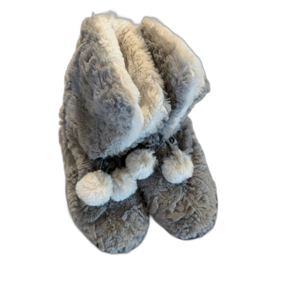 Cuddle Duds Slippers Blue White Sz 7/8